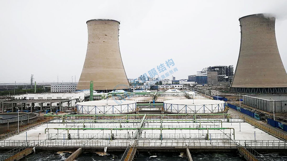 東營華泰化工集團污水池加蓋除臭工程
